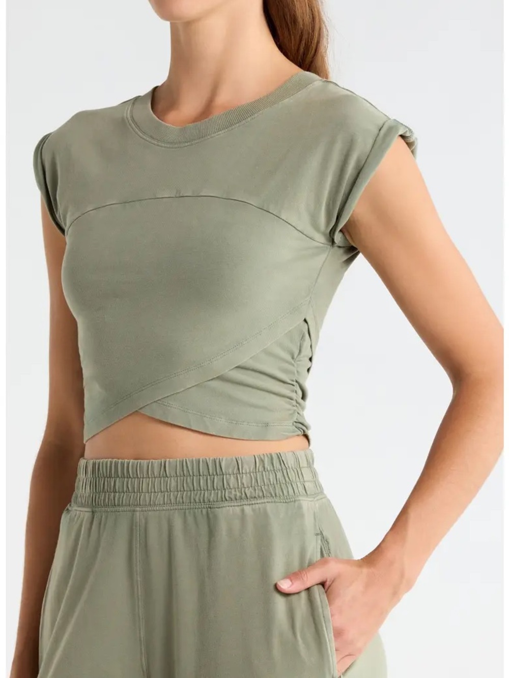 Free people Hot Shot cross over top